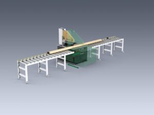 SOLID CUT U 700 rollerway pendulum stop carriage moving kerf left left grey - Král Žilina
